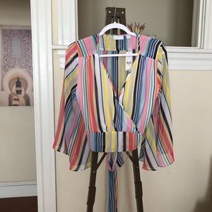 Rainbow blouse